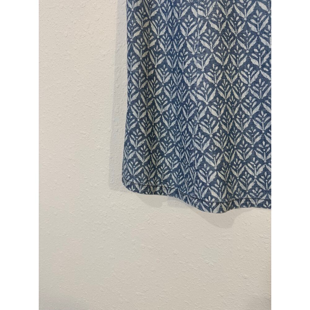 Level 99 Linen Blend A-line Skirt Size 29 Printed - Picture 3 of 7
